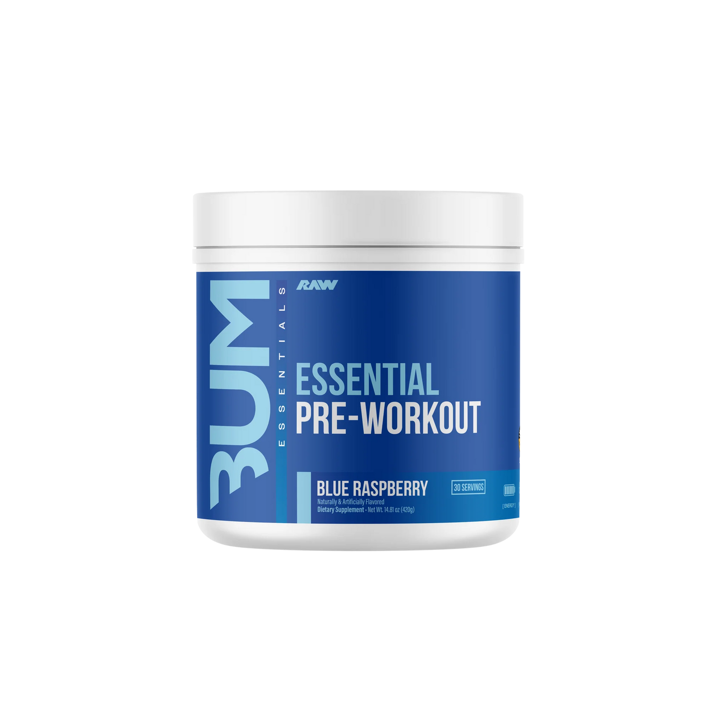 CBUM Essential Pre-Workout 30 Servicios – RAW Nutrition