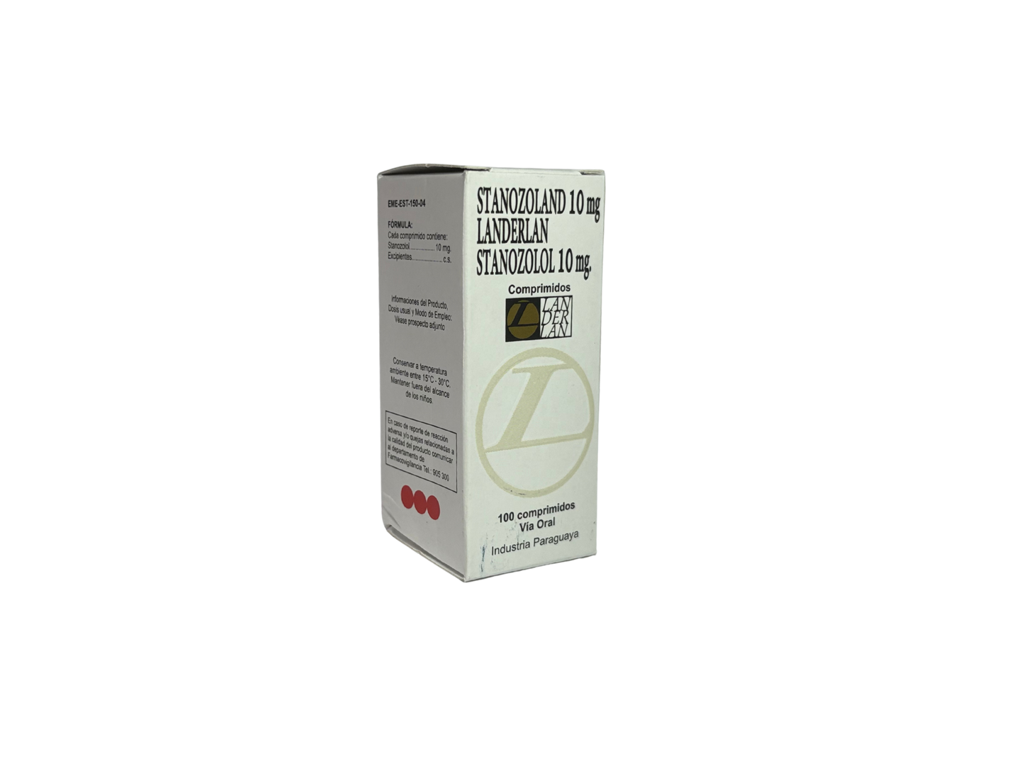 "STANOLAND 10 MG (STANOZOLOL O WINSTROL ORAL) LANDERLAN
