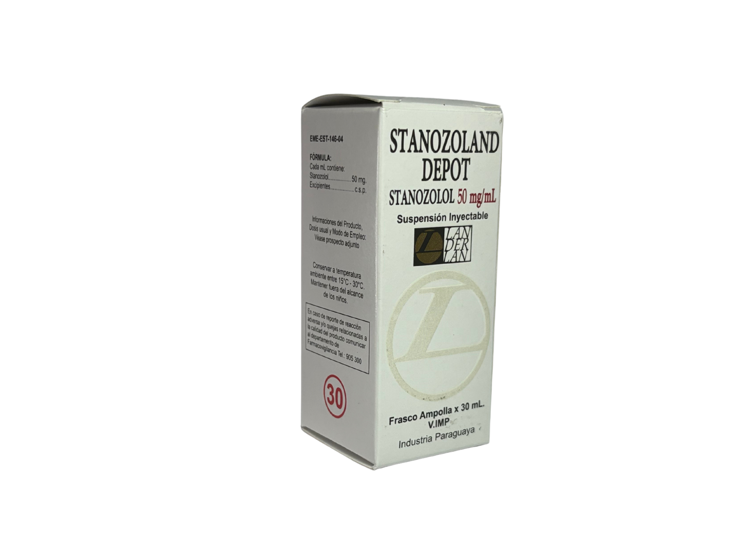 "STANOLAND DEPOT 50 MG-30 ML (STANOZOLOL O WINSTROL) LANDERLAND