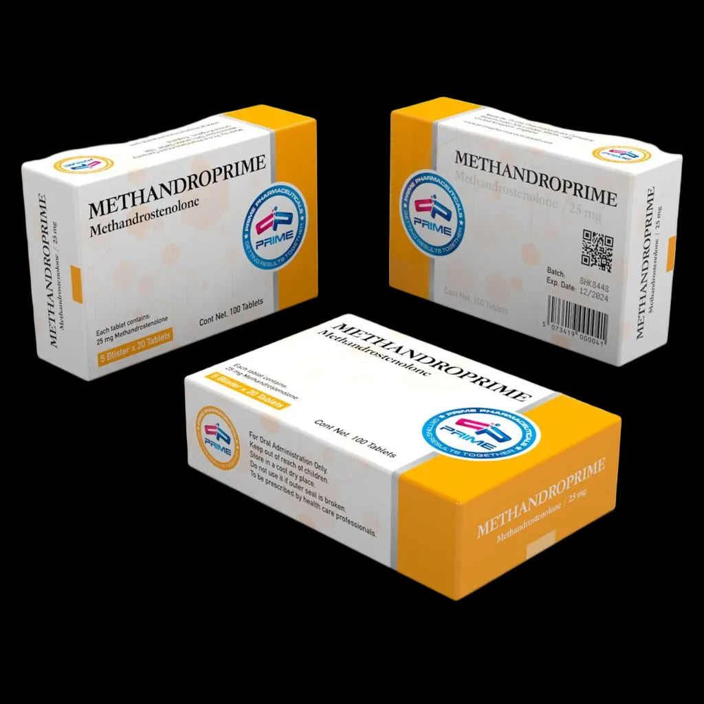 METHANDROPRIME | 25 MG | 100 TABLETAS | PRIME PHARMACEUTICALS