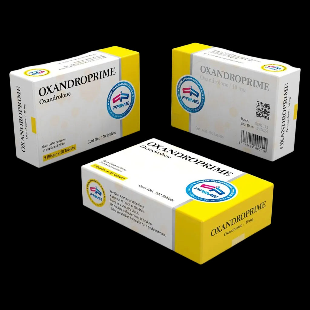 OXANDROPRIME | 10 MG | 100 TABLETAS | PRIME PHARMACEUTICALS