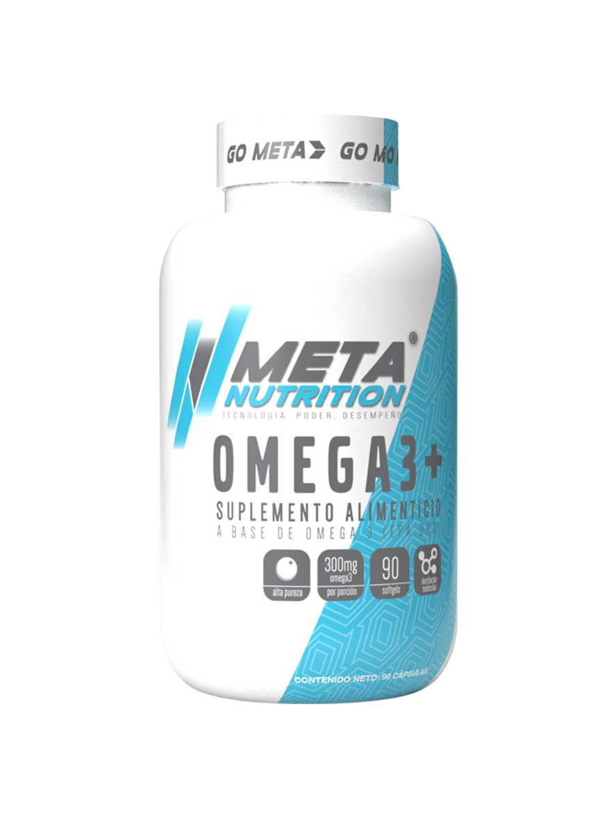 Omega 3 90 cápsulas (30 servicios) – Meta Nutrition