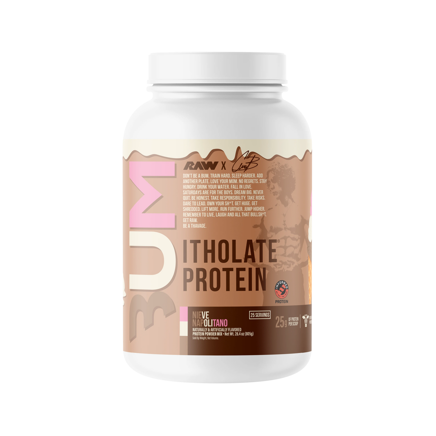 CBUM ITHOLATE PROTEIN 2 lb (800 gr) – Raw Nutrition