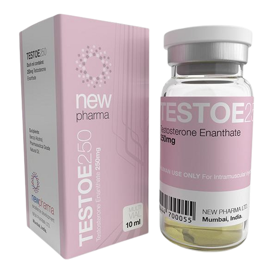 "TESTO E 250 MG (TESTOSTERONA ENANTATO) NEW PHARMA