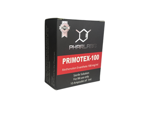 "PRIMOTEX 100 MG (PRIMOBOLAN) PHAR LABS SILVER