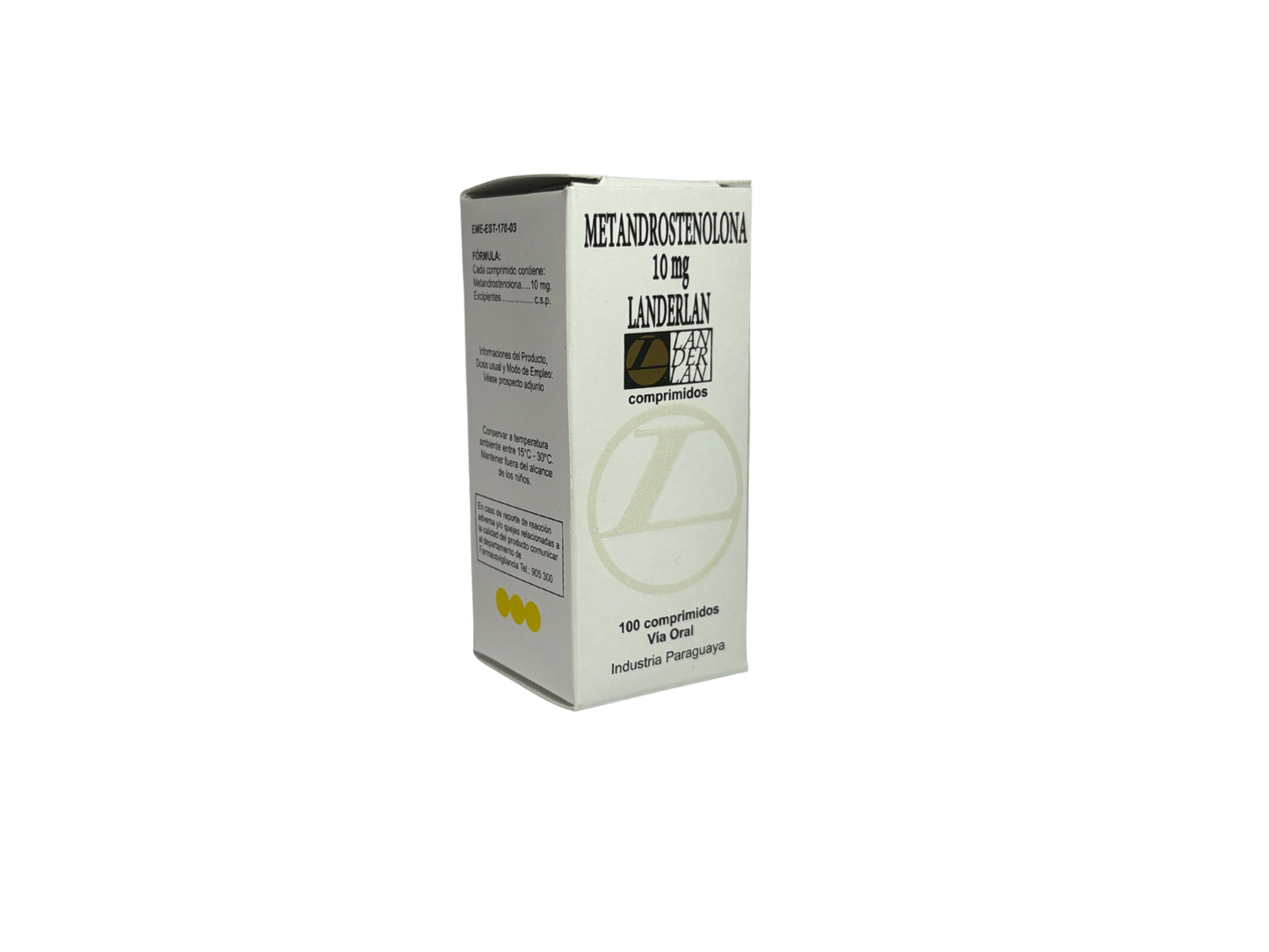 "METANDROSTENOLONA 10 MG (DIANABOL) LANDERLAN