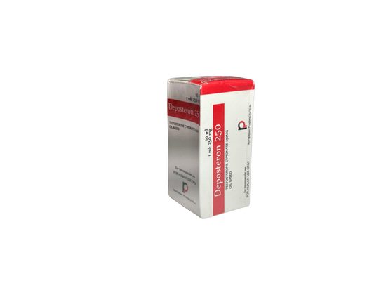 "DEPOSTERON 250 MG (TESTOSTERONA CIPIONATO) ROTTERDAM PHARMACEUTICALS