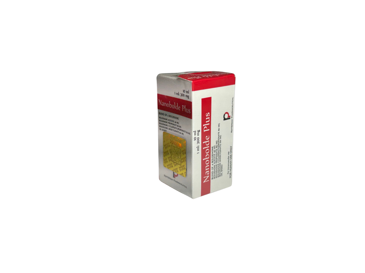 "NANOBOLDE PLUS 300 MG (MIX DE BOLDENONAS) ROTTERDAM PHARMACEUTICALS