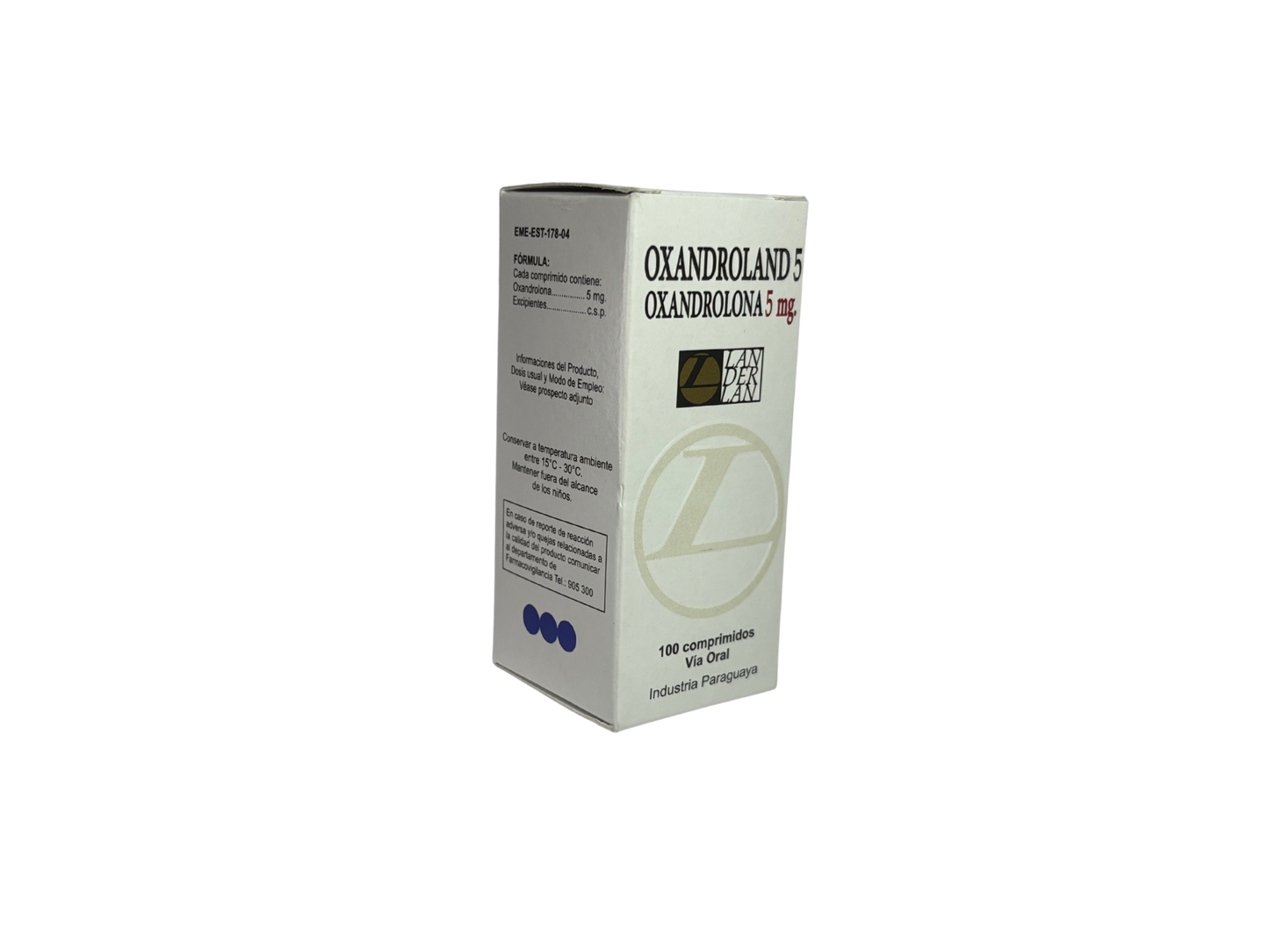"OXANDROLONA 5 MG | LANDERLAND