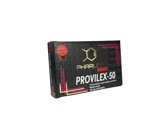 "PROVILEX 50 MG (PROVIRON O MESTEROLONA) PHAR LABS PREMIUM