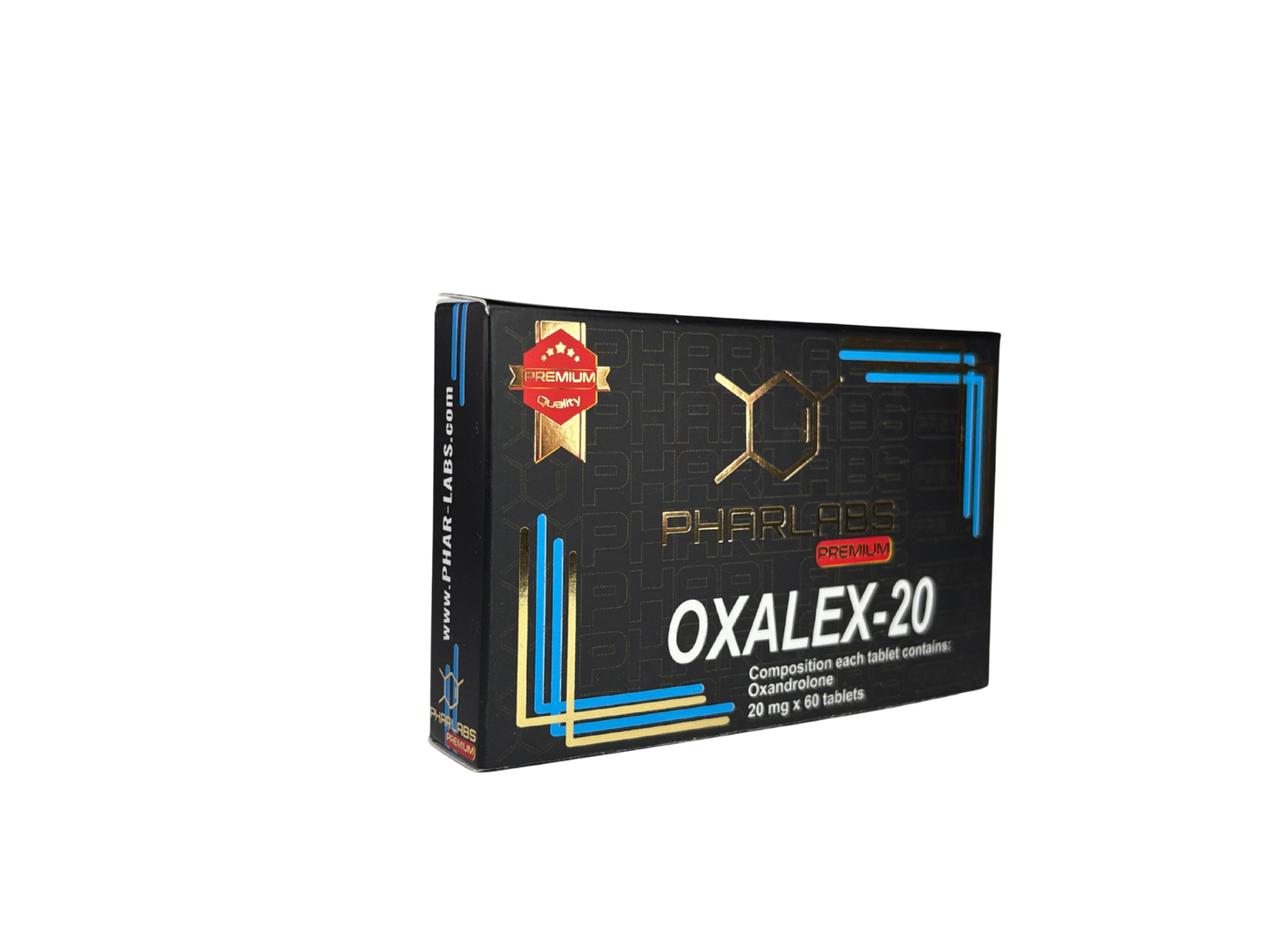 "OXALEX 20 MG (OXANDROLONA) PHAR LABS PREMIUM