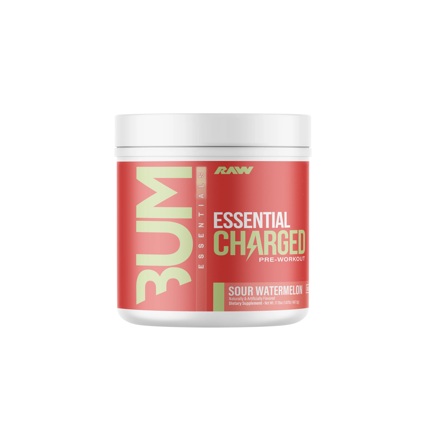 CBUM Essential Charged 25 Servicios – RAW Nutrition