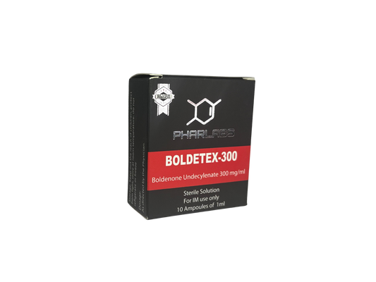 "BOLDETEX 300 MG (BOLDENONA UNDECILENATO) PHAR LABS SILVER