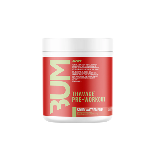 CBUM Thavage 40 Servicios – RAW Nutrition