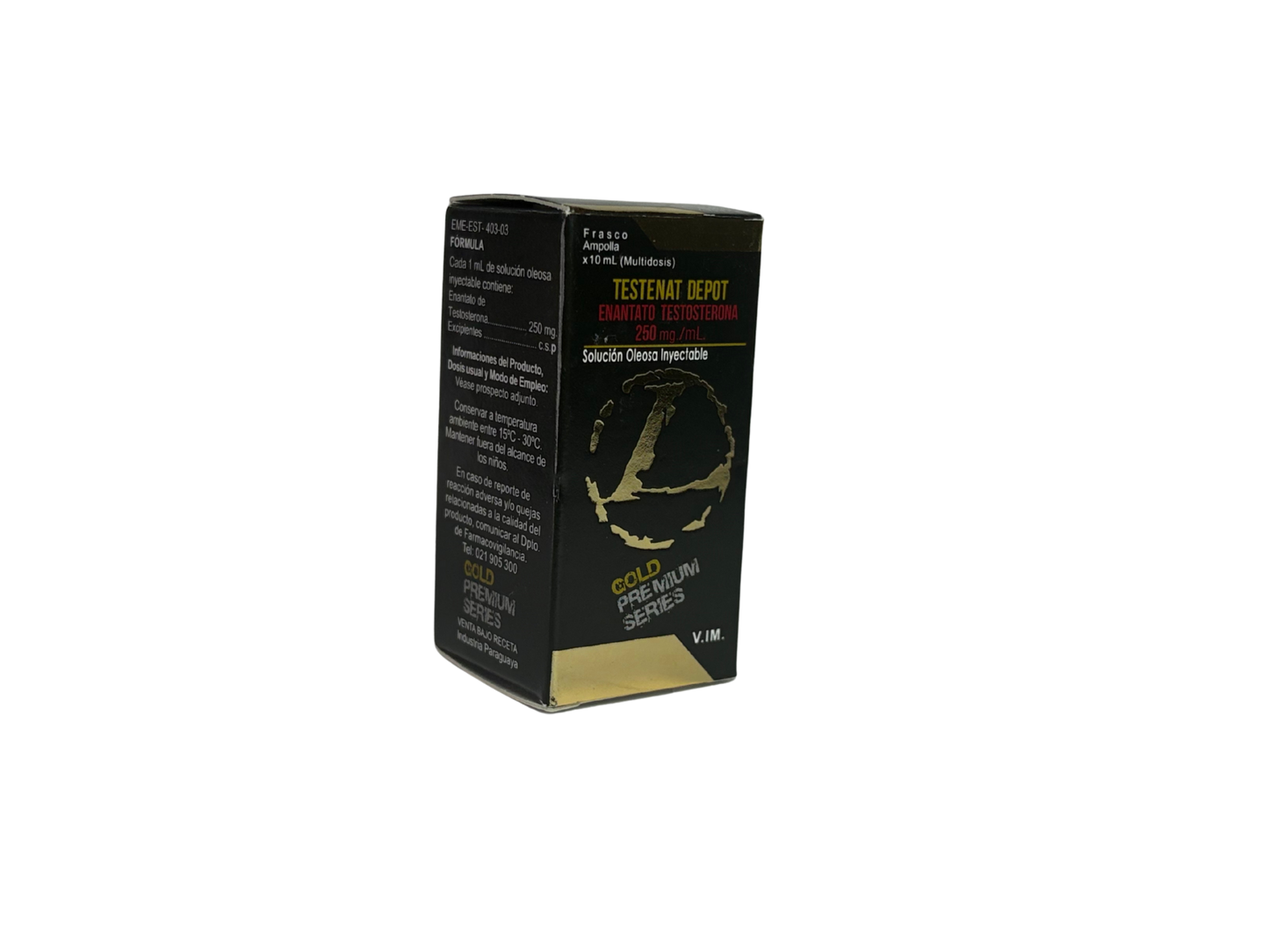 "TESTENAT DEPOT 250 MG (TESTOSTERONA ENANTATO) LANDERLAN