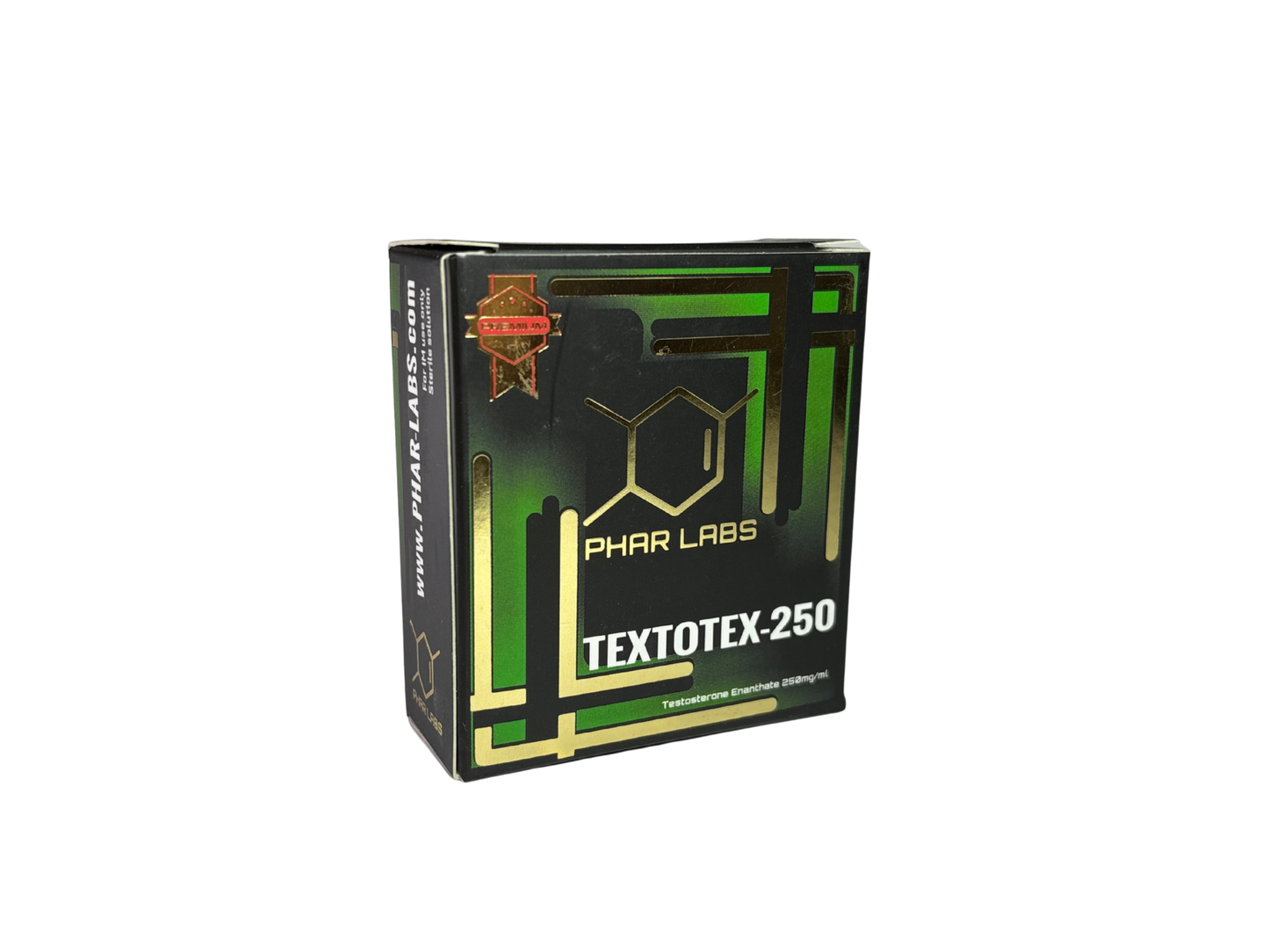 "TESTOTEX 250 MG (TESTOSTERONA ENANTATO) PHAR LABS PREMIUM