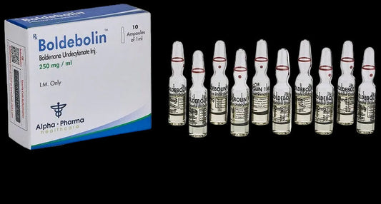 BOLDEBOLIN 250 MG/ML | 10 ÁMPULAS DE 1 ML | ALPHA PHARMA