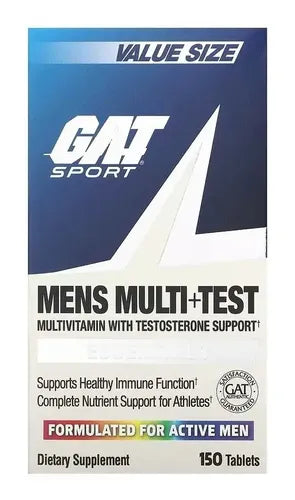 GAT Sport Men’s Multi + Test – 150 Tabletas