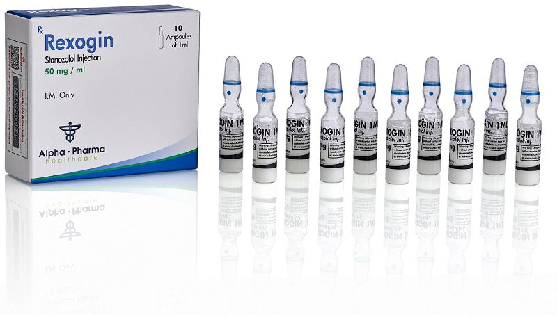 REXOGIN 50 MG/ML | 10 ÁMPULAS DE 1 ML | ALPHA PHARMA