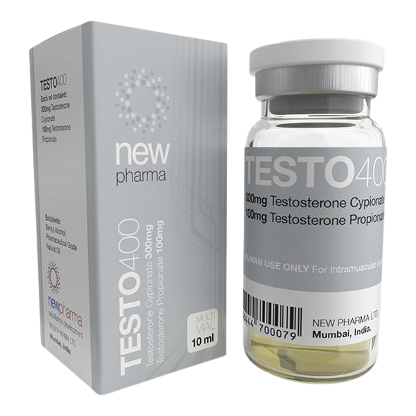 "TESTO 400 MG (MIX DE TESTOSTERONA) NEW PHARMA