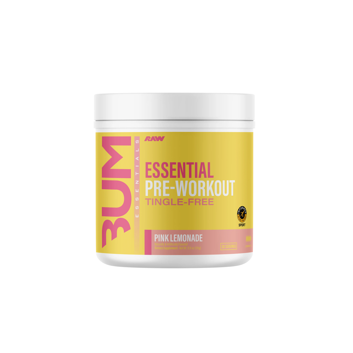 CBUM Essential Tingle-Free 30 Servicios – RAW Nutrition