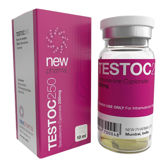 "TESTO C 250 MG (TESTOSTERONA CIPIONATO) NEW PHARMA