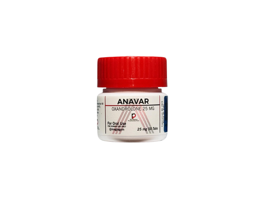 "ANAVAR 25  MG (OXANDROLONA) ROTTERDAM PHARMACEUTICALS