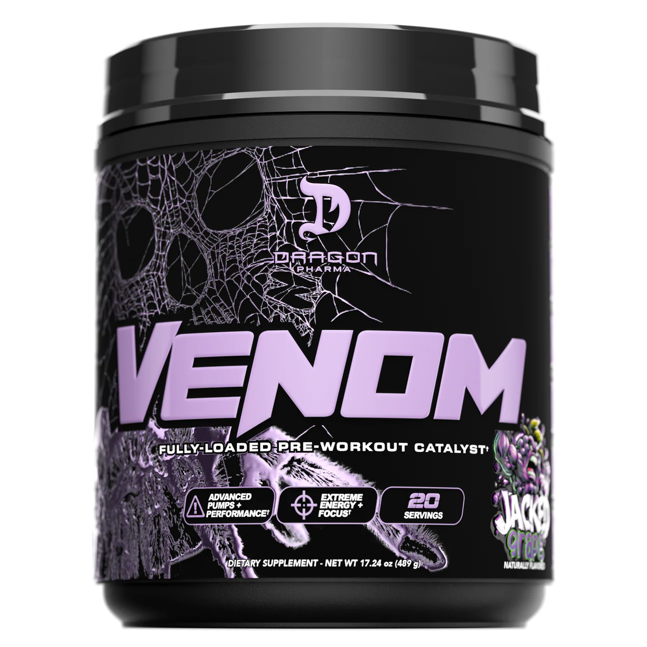 Dragon Pharma Venom Pre-Workout 20 Servicios