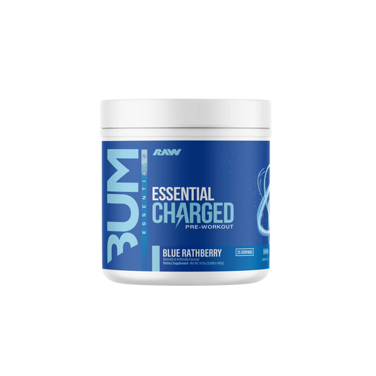 CBUM Essential Charged 25 Servicios – RAW Nutrition