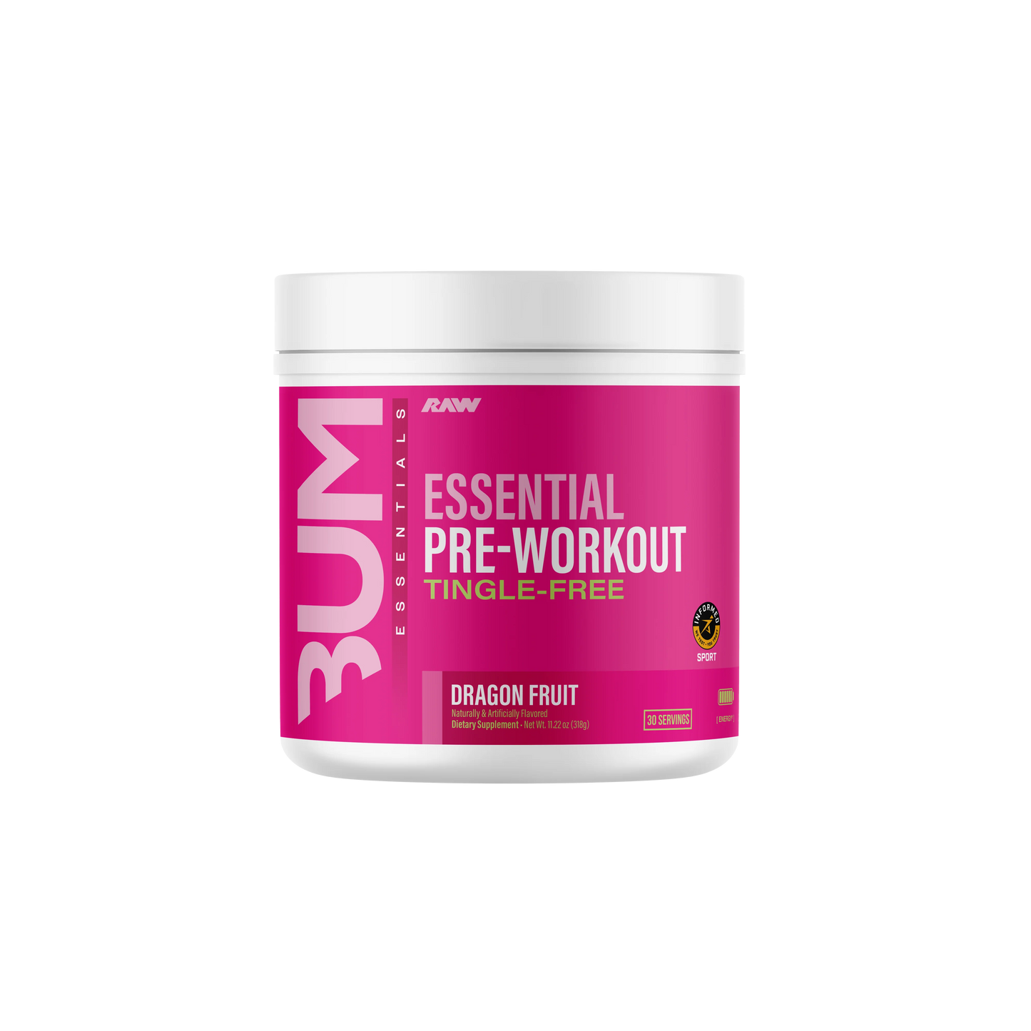 CBUM Essential Tingle-Free 30 Servicios – RAW Nutrition