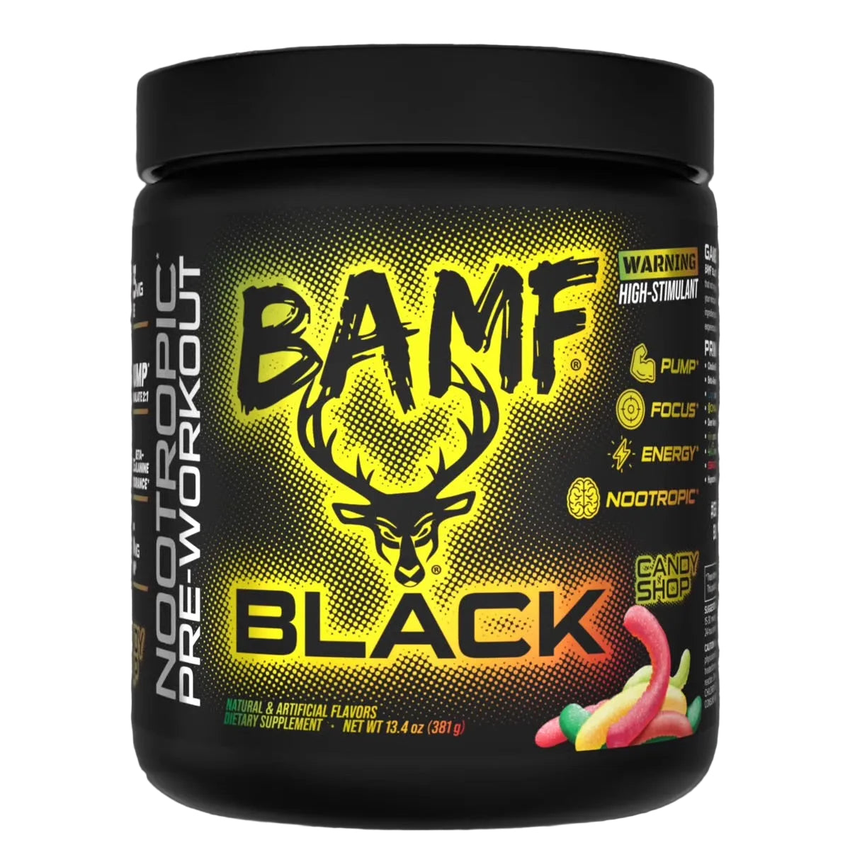 Bucked Up BAMF Black Pre-Workout