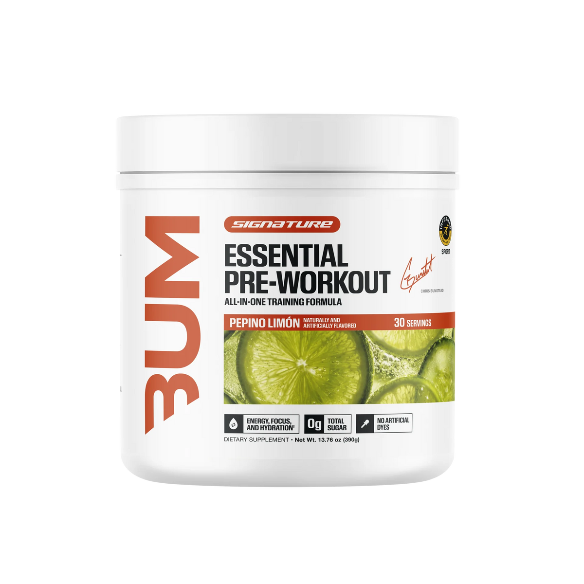 CBUM Essential Pre-Workout 30 Servicios – RAW Nutrition