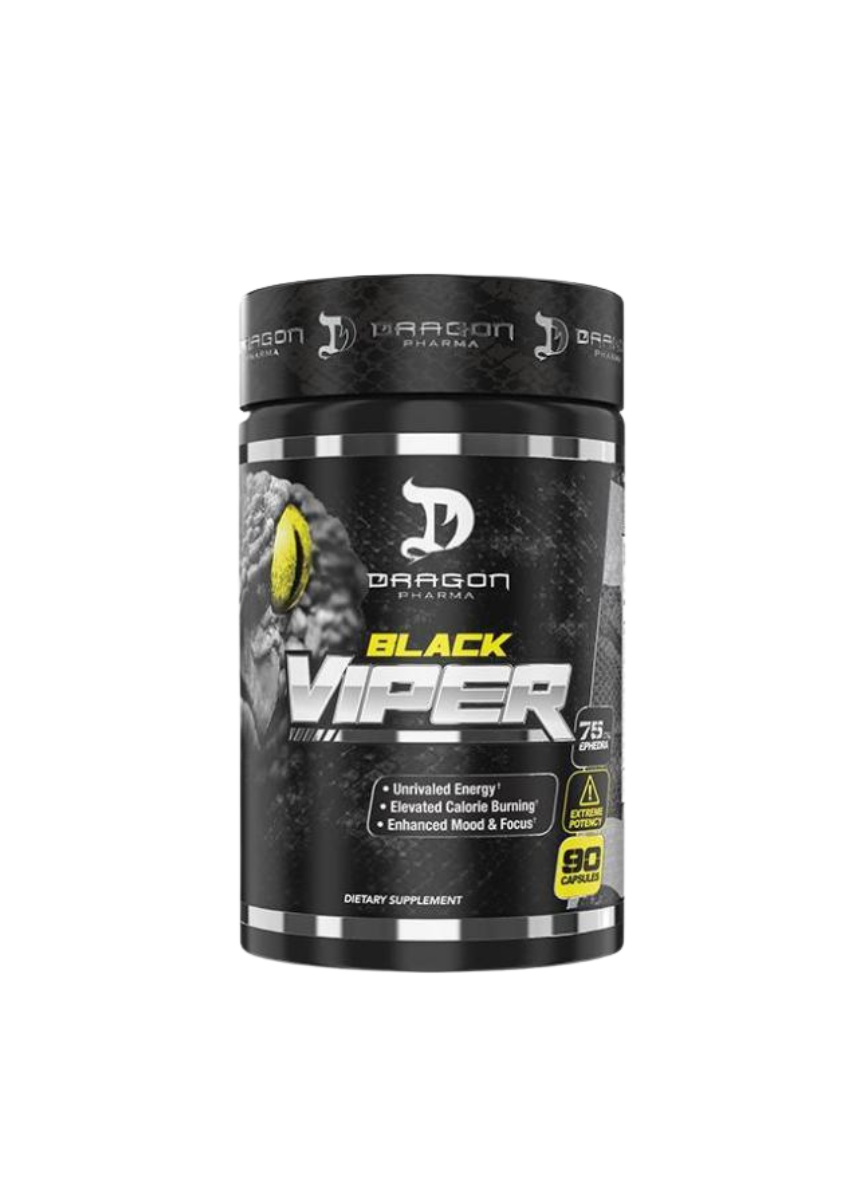 Black Viper 90 cápsulas – Dragon Pharma
