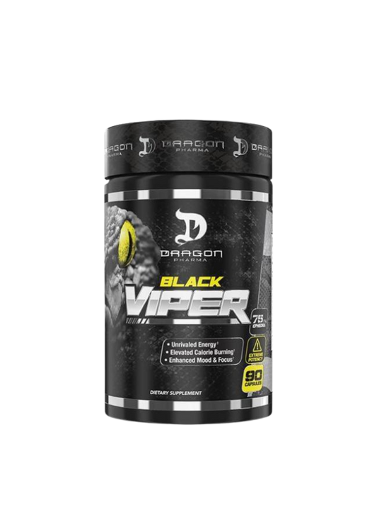Black Viper 90 cápsulas – Dragon Pharma