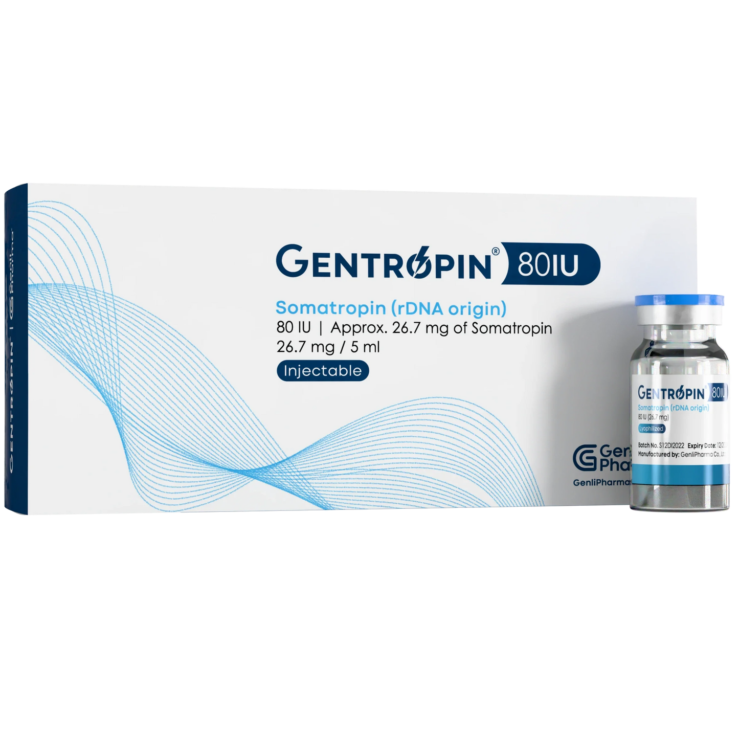 GENTROPIN® 80 UI (26.7 mg / 5 ml)