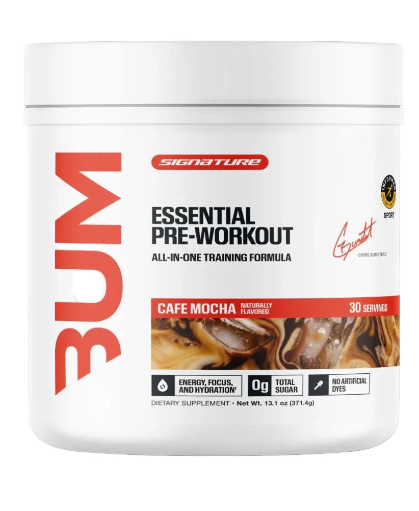 CBUM Essential Pre-Workout 30 Servicios – RAW Nutrition
