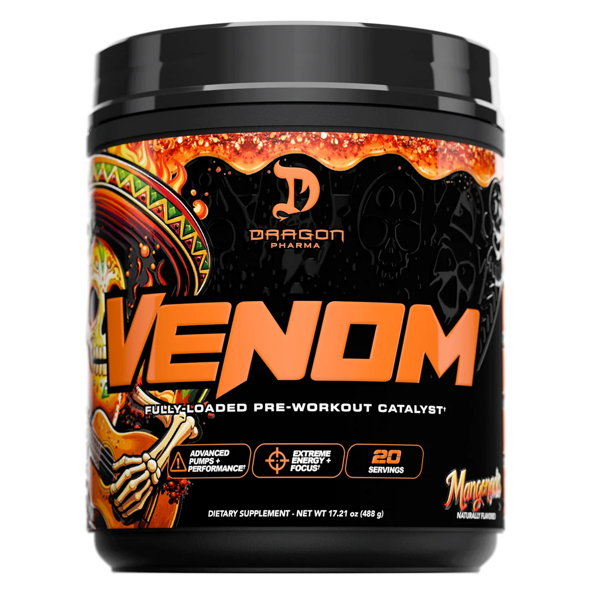 Dragon Pharma Venom Pre-Workout 20 Servicios