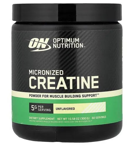 Optimum Nutrition Micronized Creatine 300 g | 60 Servicios